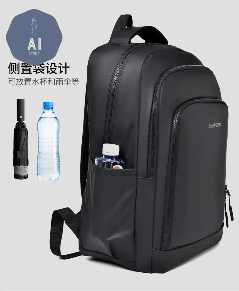 High Capacity Solid Waterproof Zipper Oxford Backpacks Fashion Computer Bag 2024 Hot Sale Men’s Bag Paquete Masculino