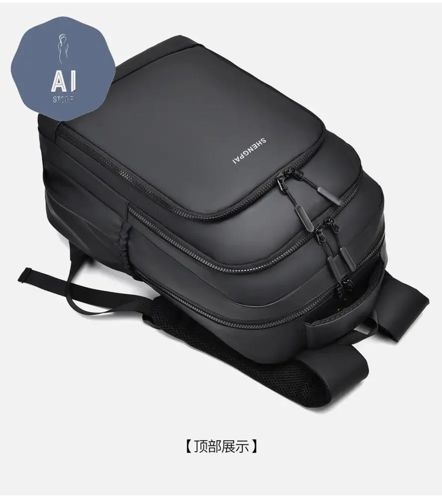 High Capacity Solid Waterproof Zipper Oxford Backpacks Fashion Computer Bag 2024 Hot Sale Men’s Bag Paquete Masculino