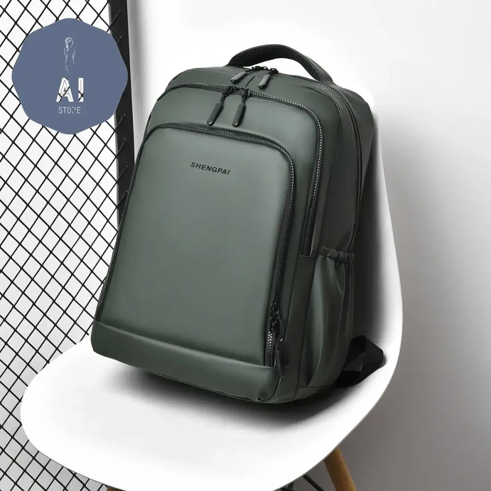 High Capacity Solid Waterproof Zipper Oxford Backpacks Fashion Computer Bag 2024 Hot Sale Men’s Bag Paquete Masculino