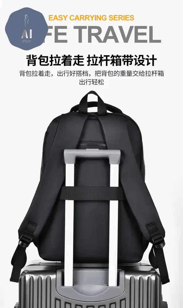 High Capacity Solid Waterproof Zipper Oxford Backpacks Fashion Computer Bag 2024 Hot Sale Men’s Bag Paquete Masculino